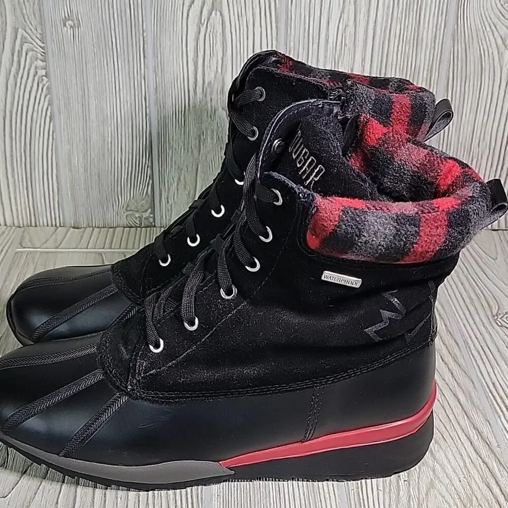 Cougar Suede Waterproof Canada Totem Duck Toe Boots Womens Size 8